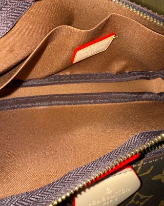 Louis Vuitton Bolso Marrón y Rosa