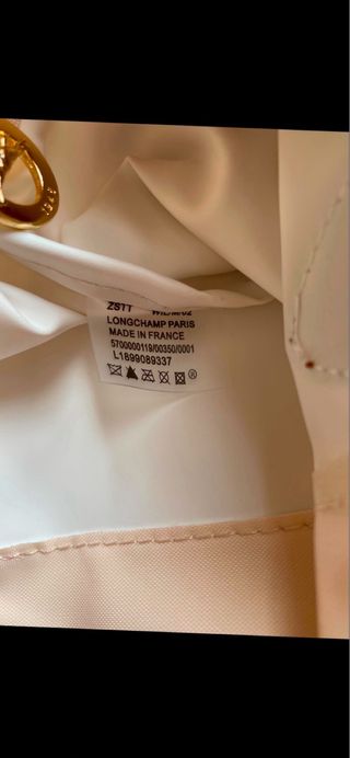 Mala Longchamp Le Pliage L Bege/Castanho