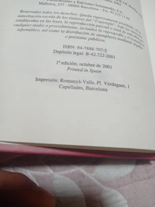 HARRY POTTER (1as EDICIONES 2 LIBROS)