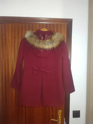 Abrigo paño niña Talla 14