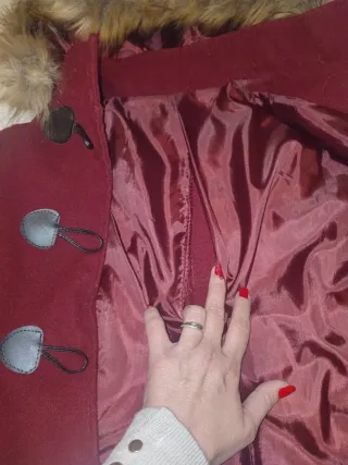 Abrigo paño niña Talla 14