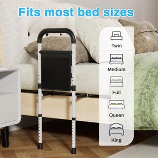 Barandilla Cama Ajustable con Bolsa