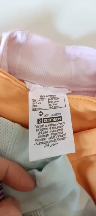 Decathlon 5 camisetas térmicas 8A