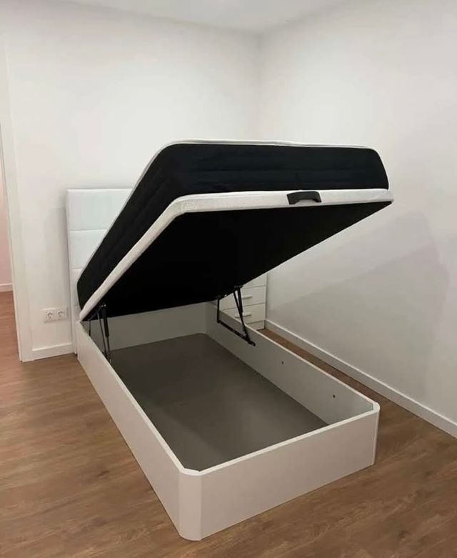 Canapé com colchão para separação de viscoelástica ou líquidos