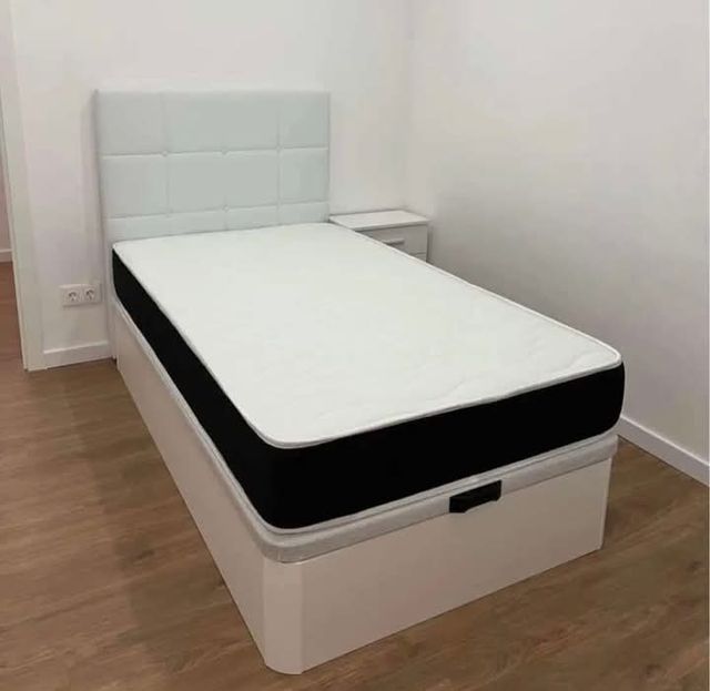 Canapé com colchão para separação de viscoelástica ou líquidos