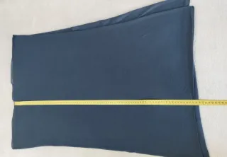 Bufanda infinita azul marino.