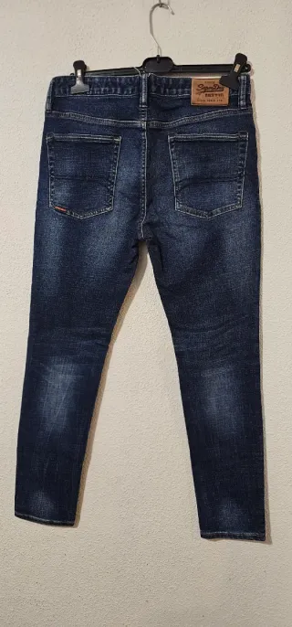 Vaqueros Superdry Azules