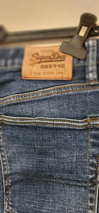 Vaqueros Superdry Azules