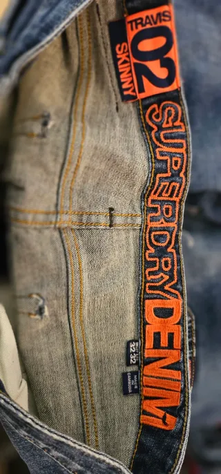 Vaqueros Superdry Azules