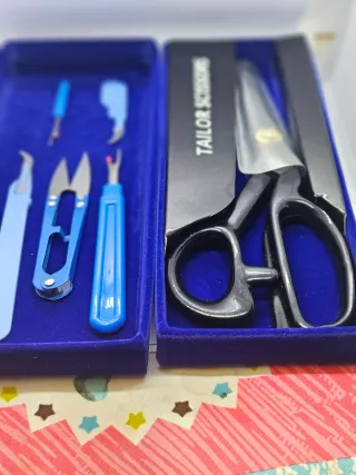 Kit Tijeras Costura Profesional y Accesorios