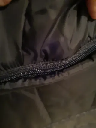 Chaqueta acolchada infantil con cremallera