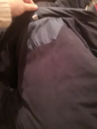 Chaqueta acolchada infantil con cremallera