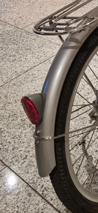 Bicicleta Plegable BH Plata