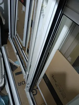 3 Ventanas Aluminio Blanco Lacado