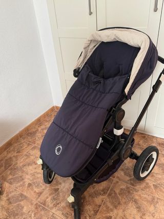 Carrito Bugaboo Buffalo Azul Marino y funda Mint