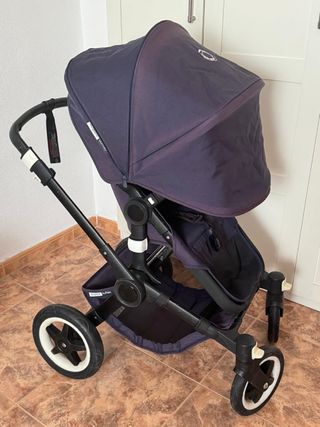 Carrito Bugaboo Buffalo Azul Marino y funda Mint