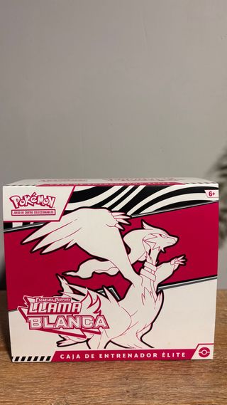 Caja Entrenador Élite Llama Blanca - Abierta