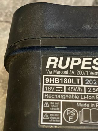 Batteria Rupes 18V 2.5Ah Li-Ion