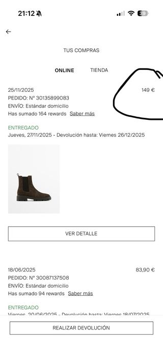 Botines Massimo Dutti Marrones