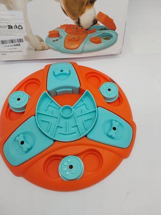 ROMICOTAS Juguete Interactivo Perro, Comedero de Inteligencia, Comedero Antivoracidad Gato y Perro,Alimentación Lenta, Juguete T