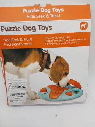 ROMICOTAS Juguete Interactivo Perro, Comedero de Inteligencia, Comedero Antivoracidad Gato y Perro,Alimentación Lenta, Juguete T