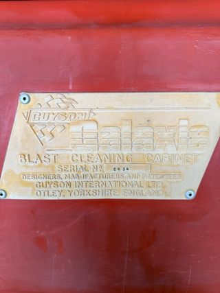 GUYSON GALAXIE Máquina de Chorro de Arena