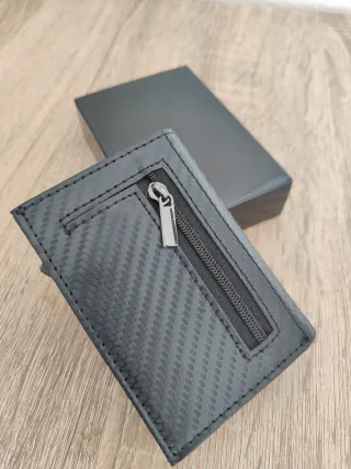 Cartera hombre negra