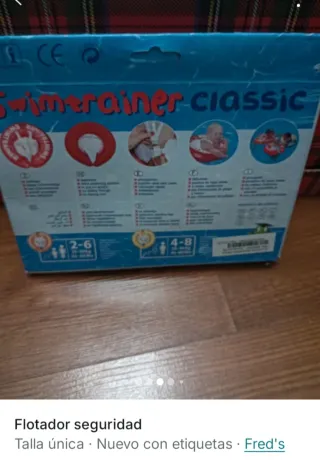 Flotador seguridad bebé Fred's