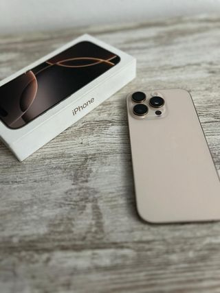 iPhone 16 Pro Oro/Rosa