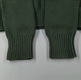 Jersey Tommy Hilfiger verde grueso algodón