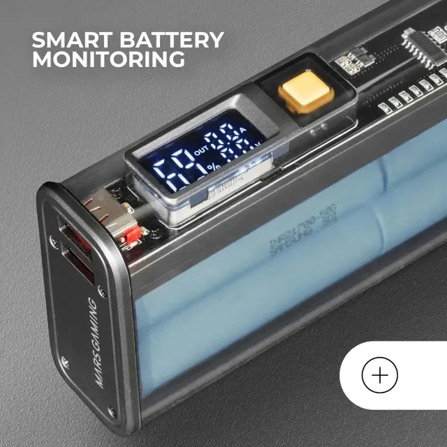 Mars Gaming MPK-20K, Power Bank 22.5W, Batterie Samsung 20000mAh