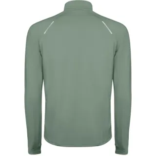 Sudadera técnica running/gimnasio verde
