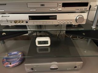 Mesa de centro moderna cristal y metal