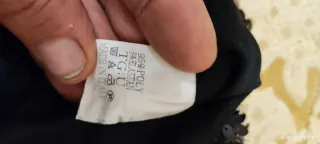 Top canotta nera paillettes