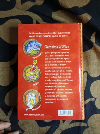 Viaje en el tiempo: Geronimo Stilton libro