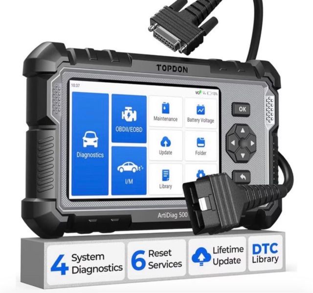 TOPDON ArtiDiag 500 OBD2 Maquina Diagnóstico