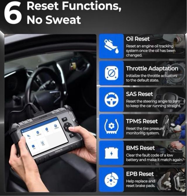 TOPDON ArtiDiag 500 OBD2 Maquina Diagnóstico