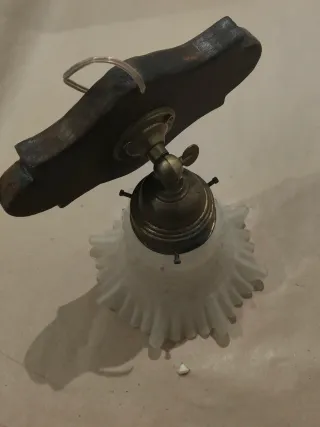 Aplique pared antiguo articulado tulipa