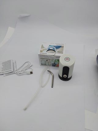 InnovaGoods Dispensador de Agua, Recargable, garrafa, Grifo, Fria embotellada, Capacidad 20L, 4W, Color Blanco