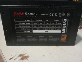 Fuente de alimentación de 650W