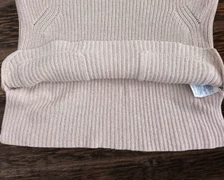 Maglietta vintage beige da donna Lacoste