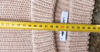 Maglietta vintage beige da donna Lacoste