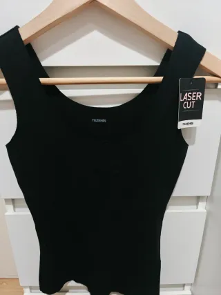 Body tirantes negro Tezenis