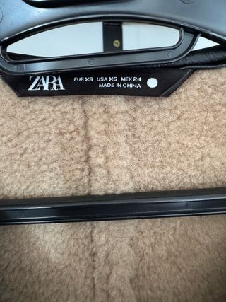 Abrigo doble faz Zara Talla XS