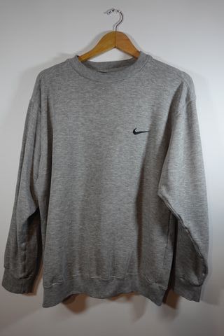 Sudadera Nike Gris Unisex Talla s