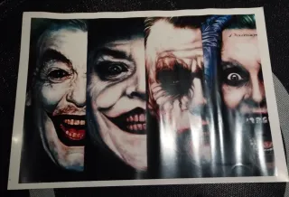 Póster Joker Etapas