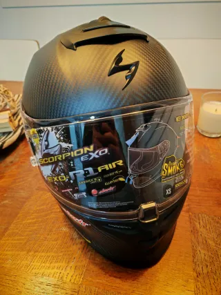 Casco Scorpion Exo R1 Air Carbono Nuevo