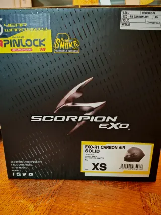 Casco Scorpion Exo R1 Air Carbono Nuevo