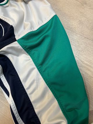 Conjunto Deportivo Adidas Azul y Verde vintage 80s