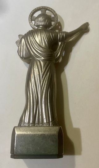 San Pancracio Bronce Sólido Salud y Trabajo